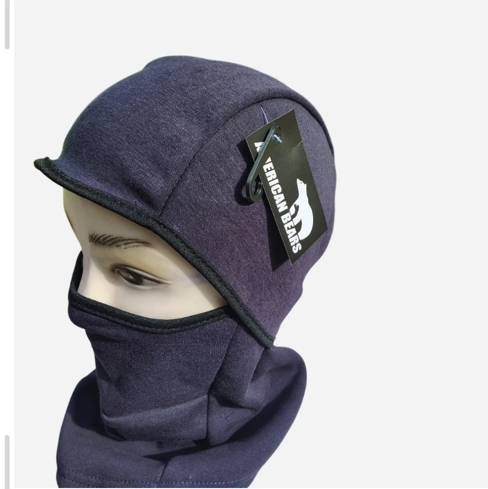 Unisex Winter Black Balaclava Face Mask